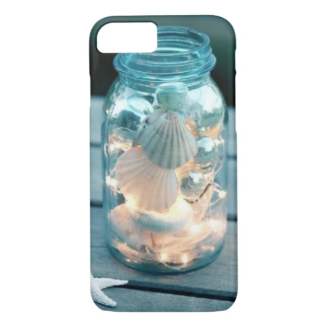 Seashells iphone case täckmantel Case-Mate iPhone skal (Baksida)