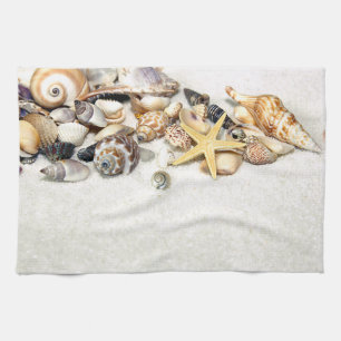 Seashells Kitchen Towel Kökshandduk