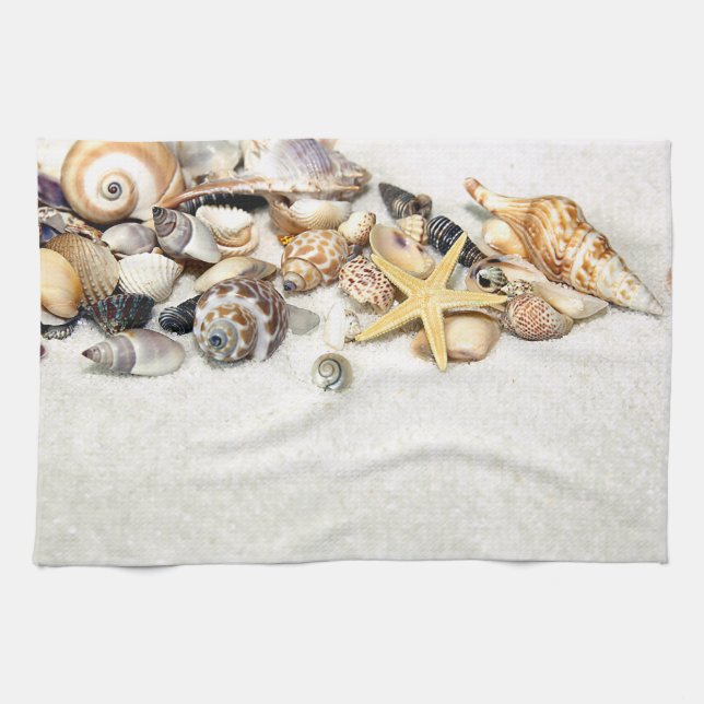 Seashells Kitchen Towel Kökshandduk (Horisontell)