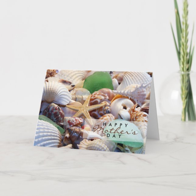 Seashells Mors dag-kort Kort (Framsida)