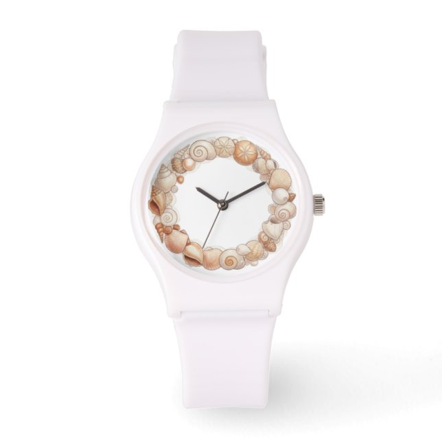 Seashells - Ocean themed  Armbandsur (Framsida)