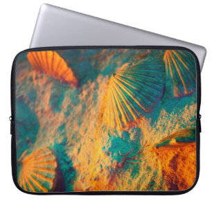 Seashells och Sand Laptop Fodral