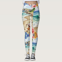 Seashells Starfish över Sand Mönster