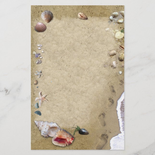 Seashells Stationery Brevpapper (Framsida)