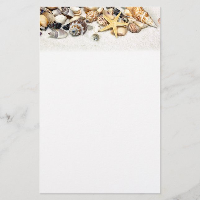 Seashells Stationery Brevpapper (Framsida)