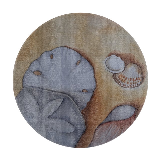 Seashells vid kusten (Framsidan)