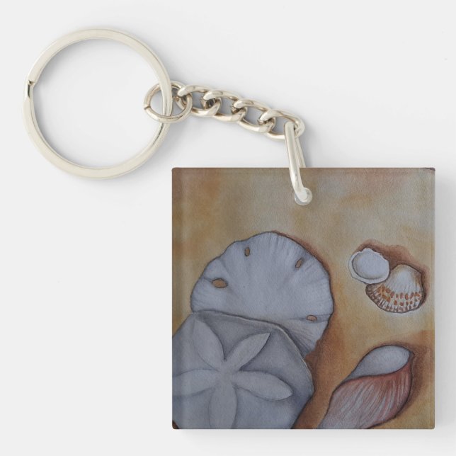 Seashells vid kusten (Framsidan)