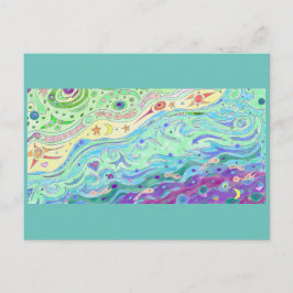 Seashore Art-vykort Vykort