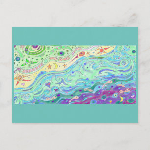 Seashore Art-vykort Vykort