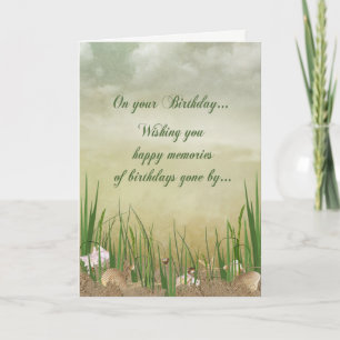 Seashore Birthday Kort