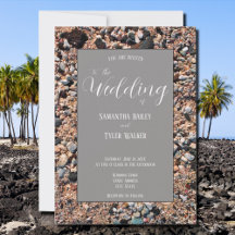 Seashore Coral Sand & Snäckas, Modern Beach Weddin