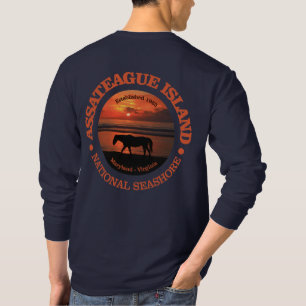 Seashore för Assateague ömedborgare T Shirt