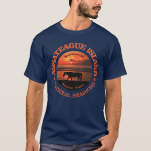 Seashore för Assateague ömedborgare Tee