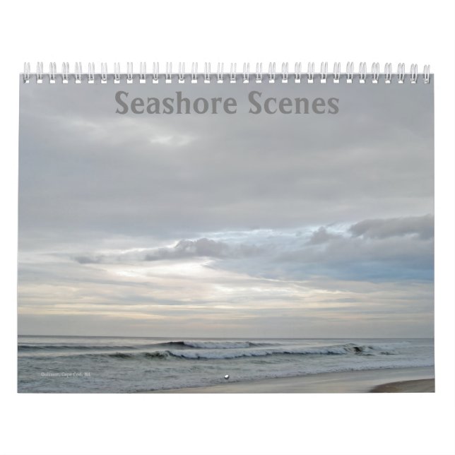 Seashore Scenes Calendar Kalender (Omslag)