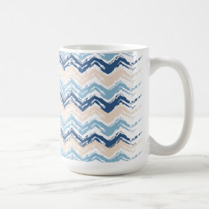 Seashore Scribble ZigZag Kaffemugg