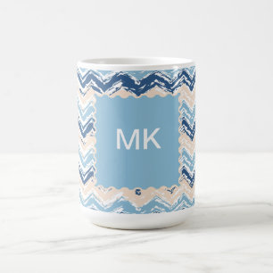 Seashore Scribble ZigZag Kaffemugg