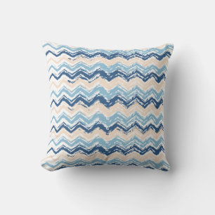 Seashore Scribble ZigZag Kudde