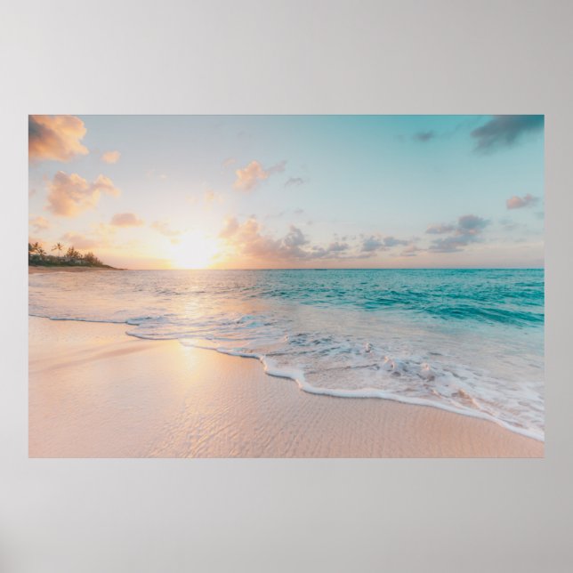 Seashore under guldtimmen poster (Framsidan)