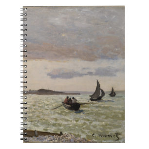 Seashoren på Sainte-Adresse, 1864 Anteckningsbok Med Spiral