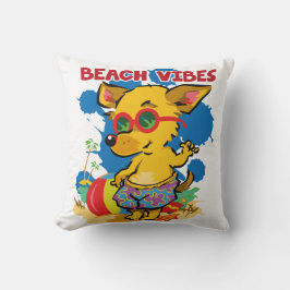 Seaside Äventyr: Kids sommarstrand Kudde