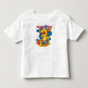 Seaside Äventyr: Kids sommarstrand T Shirt