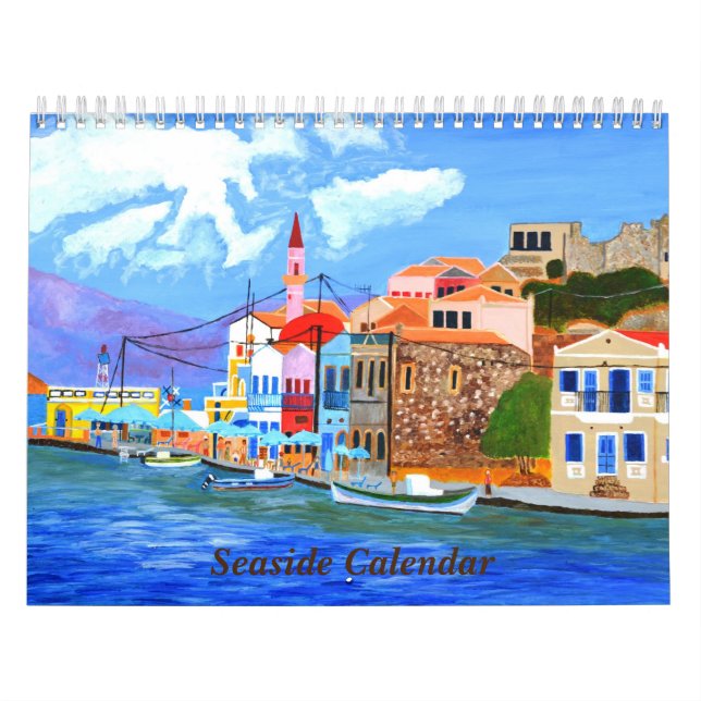 Seaside Calendar Kalender (Omslag)
