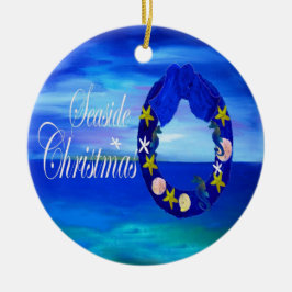 Seaside Coastal-julprydnad Julgransprydnad Keramik