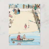 “Seaside Crime” av W Heath Robinson