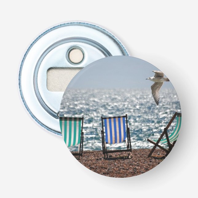 Seaside Deck-stolar och Fiskmås Flasköppnare (Framsidan)
