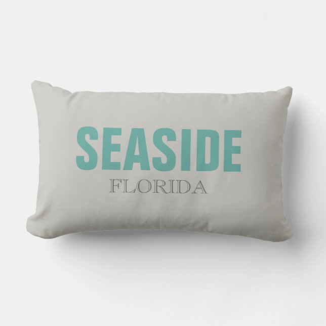 Seaside FL Beach Dekorativ kudde (Framsida)