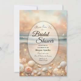 Seaside Gnistra and Sunset Dreams Möhippa Inbjudningar