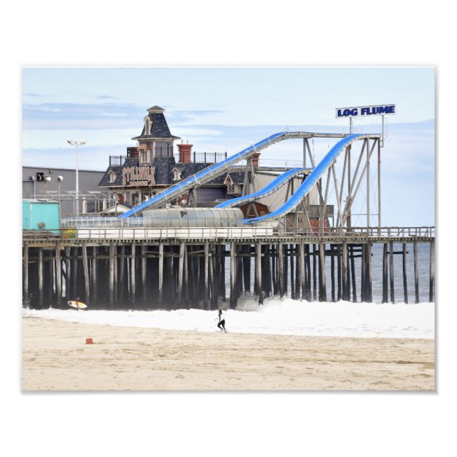 Seaside Heights Haunted Mansion Fototryck (Framsidan)