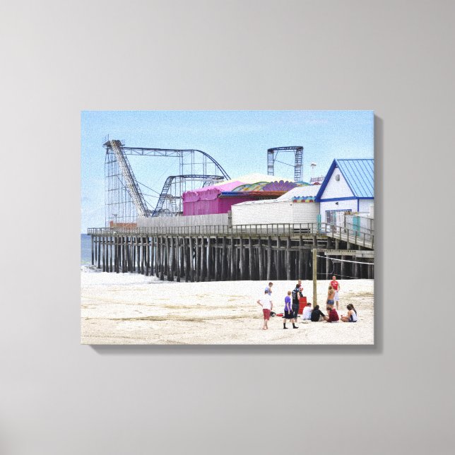 Seaside Heights Jersey Shore Canvastryck (Framsida)