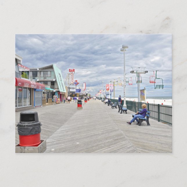 Seaside Heights Jersey Shore Vykort (Framsida)