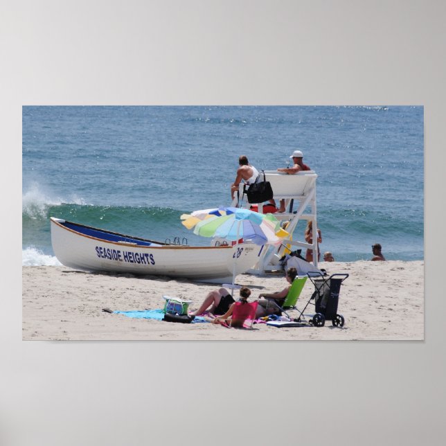 Seaside Heights Lifeguard Poster (Framsidan)
