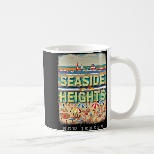 Seaside Heights New Jersey Nj Beachside Bliss Sd26 Kaffemugg (Höger)