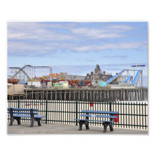 Seaside Heights, NJ Amusement Pier Fototryck
