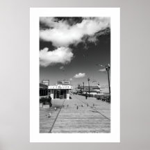 Seaside Heights Seagulls Boardwalk-affisch