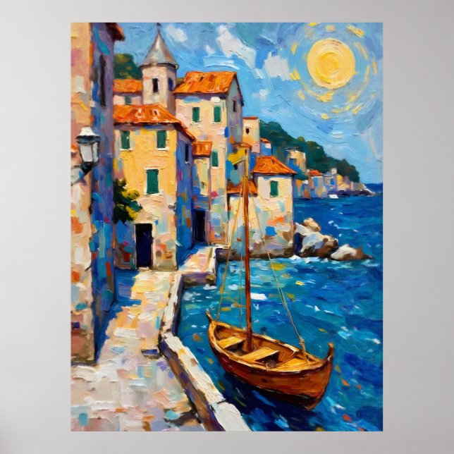 Seaside in Europe Poster (Framsidan)