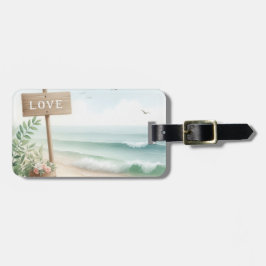 Seaside Love Beach Bagagebricka