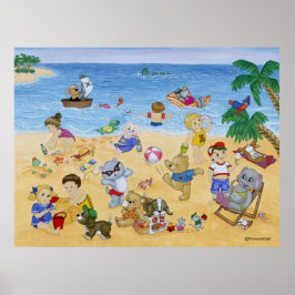 Seaside Magic Poster