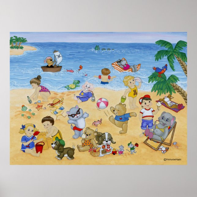 Seaside Magic Poster (Framsidan)