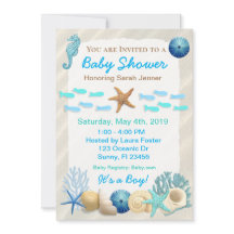 Seaside Oceanic Boy's Baby Shower