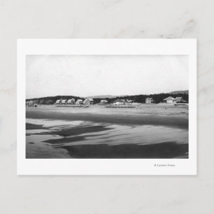 Seaside, Oregon Beach och Cottages norr om Vykort