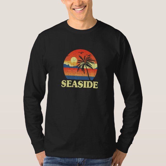 Seaside Oregon eller Summer Terrible Tilly Tropica T Shirt (Framsida)