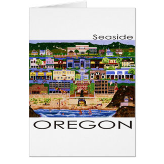 Seaside Oregon Hälsningskort