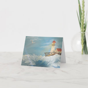 Seaside Painting av Julia Morrill Kort