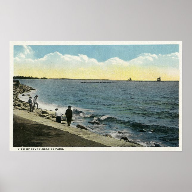 Seaside Park View of the Ljud Poster (Framsidan)