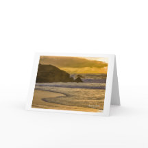 Seaside Photographic Card