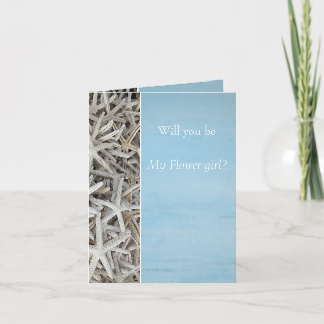 Seaside romantik säsongsbunden utformning av bröll tack kort (Framsida)